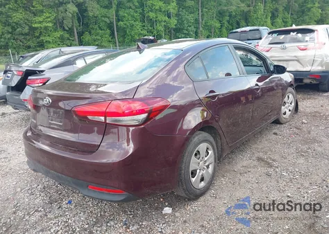 2018 Kia Forte Lx из США, поврежденный, VIN 3KPFK4A7XJE167109